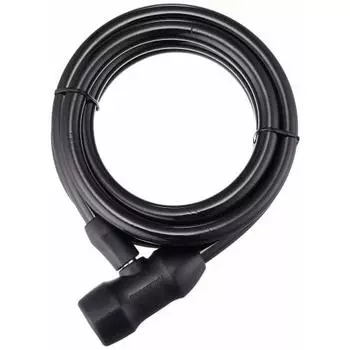 BRIDGESTONE Long Wire Lock Bicycle Key Black Anti-Theft Security Diameter 12 x 1800mm WL-SP2