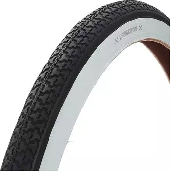 BRIDGESTONE Mini Cycle Tire Tire White Each 1 Piece WB P7141 F274800WB WO221-1/2 Side Tire/Tube (White & Black) 22WB.A