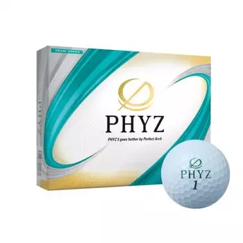 BRIDGESTONE PHYZ5 Green P9BX 1 дюжина 12 мячей для гольфа Official Ball)