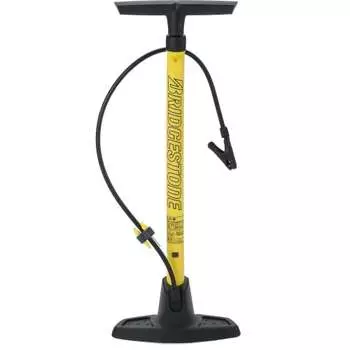BRIDGESTONE Smart Pump желтый велосипедный воздушный насос для мячей и поплавков с адаптером английская база Dragonfly PM-501 A402223YE [SG Standard]