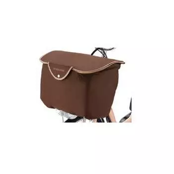 BRIDGESTONE Stylish Front Basket Cover S DC (Dark Brown) FBC-SCS P5499 A462101DC