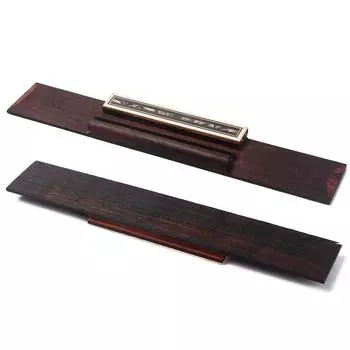 Бридж для классической гитары из ретро-палисандрового дерева в традиционном стиле