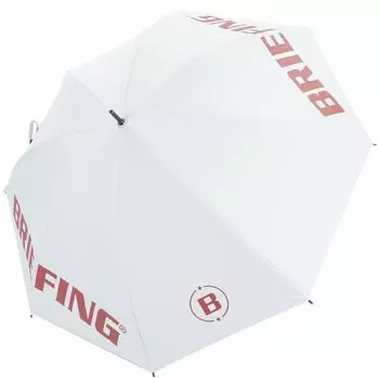 BRIEFING GOLF CARBON SHAFT UMBRELLA 2 long umbrella 70cm BRG243G23 WHITE [BRIEFING]