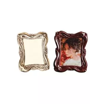 Briefmarken-Druckkopf-Bilderrahmen, Relief-Emaille, Wachskopf, DIY-Handbuch, Kon B