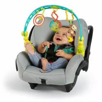 Bright Starts Oball Activity Arch Months и детское сиденье для коляски Игрушка 81536 [0 Up]