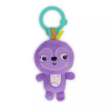 Bright Starts Outing Chime Sloth Months and Fingertip Educational Hand Play Stroller Toy 12950 [0 Up]
