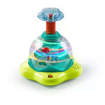 Bright Starts Press Glow Spinner месяцы и светящаяся вращающаяся игрушка 10042 & [6 вверх]