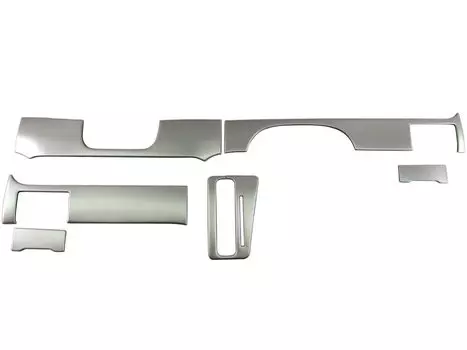 BRIGHTZ Atrai Wagon S321G S331G Early Комплект внутренних панелей из нержавеющей стали 6 шт., сатиновое серебро S321 S331 321 331 Atrai Wagon [WOOD-PAN-016] серебряный