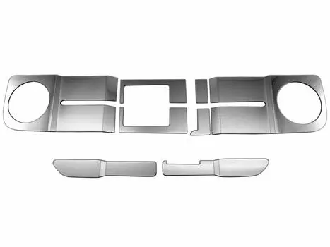 BRIGHTZ Atrai Wagon S321G S331G Early Super Mirror нержавеющая сталь передний бампер нижняя панель 8PC Atrai Wagon 321 331 S321 S331 321G 331G 10689 серебряный