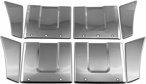 BRIGHTZ Carry Truck DA63T DA65T Super Mirror нержавеющая сталь задняя панель крыла 8 шт DA63 DA65 DA A63 A65 63 65 Carry Truck Carry [SID-ETC-MID-004]