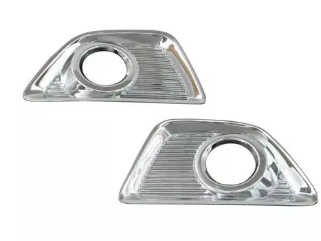 BRIGHTZ Delica MB36S Позолоченная крышка противотуманных фар MB36 MB B36 36 Delica D2 Delica D2 21677 D2 [FOG-COV-129] D2