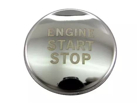 BRIGHTZ Finish Stainless Steel Engine Starter Switch Cover for Toyota Camry Ultra-Mirror AXVH70/AXVH75 [INT-ETC-489]