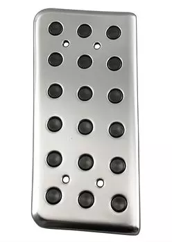 BRIGHTZ GR Yaris MXPA12 GXPA16 Чехол для подножки из нержавеющей стали, серебристый сатин 12 16 10 GR Yaris [PEDAL-022]