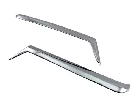 BRIGHTZ Hijet Cargo S321V S331V Late Super Mirror Stainless Plating Tail Light Underline 2PC S321 S331 321 331 Hijet Cargo [TAIL-ETC-026]