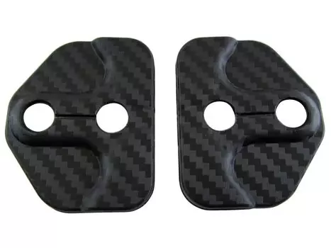 BRIGHTZ Hijet Truck Jumbo S500P S510P Поздний Стиль Карбон Накладка на Дверной Фиксатор 2 шт. [STRIKER-029]