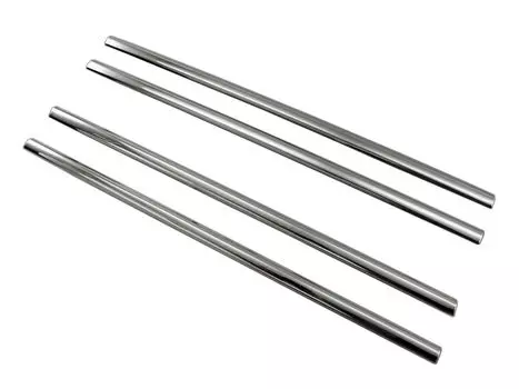 BRIGHTZ JF5 JF6 Супер Зеркальная Нержавеющая Сталь Хромированные Молдинги Окон 4 ШТ JF 5 JF 6 NBOX N Box N Box N Box N-BOX [WIN-SIL-169]