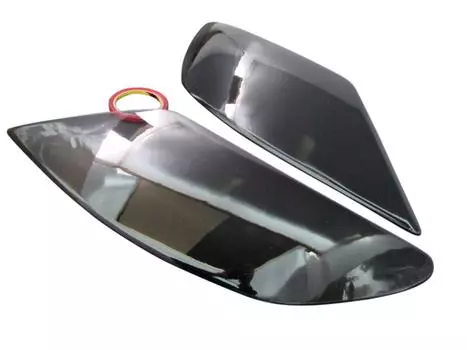 BRIGHTZ LS460 USF40 USF45 Ранняя дымчатая крышка фары USF F40 F45 40 45 LS 460 17129 [SMO-FRO-003]