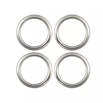 BRIGHTZ N-BOX custom JF5 JF6 центральный колпак колеса из нержавеющей стали 4 шт. сатиновое серебро [ SID-ETC-SMA-052 ] JF 5 6 NBOX N-BOX N box N box