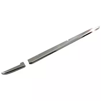 BRIGHTZ N-VAN JJ1 JJ2 Супер зеркальный молдинг переднего бампера из нержавеющей стали, 2 шт. [ FBUM-MOL-099 ] JJ J1 J2 1 2 N VAN N van van Nuban N