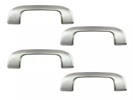 BRIGHTZ Накладки на ручки помощи из нержавеющей стали цвета матовый серебристый для Toyota Camry (Набор из 4 предметов) AXVH70/AXVH75 [INT-GRIP-018-4PC]