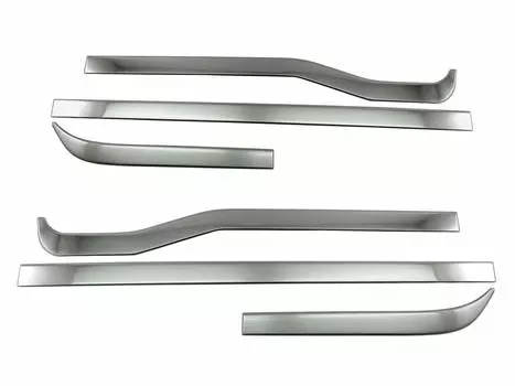 BRIGHTZ NV100 Clipper DR17V Super Mirror нержавеющая сталь верхний боковой дверной молдинг 6PC DR17 DR R17 17 NV100 Clipper NV 100 38080 [SID-MOL-099]