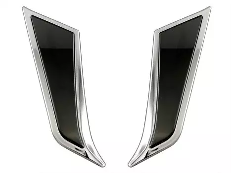 BRIGHTZ Spacia Custom MK54S MK94S Супер Зеркальная Нержавеющая Сталь Хромированная Боковая Накладка на Фару 2 шт. MK54 MK94 MK 54 94 [HEAD-ETC-079]