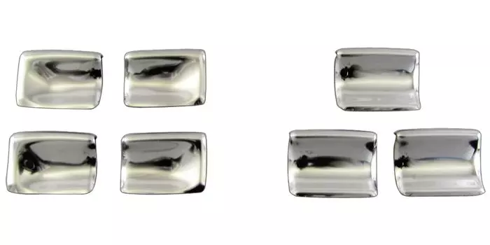 BRIGHTZ Stainless Steel Window Switch Panel Kit for Toyota Camry 7-Piece Ultra-Mirror AXVH70/AXVH75 (Late Model) [INT-ETC-735]