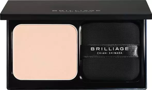 Brilliage Legendary Glow Refill Compact produced by Chiaki + (40) SPF40 PA+++ [Brand Shimada]