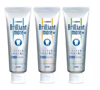 Brilliant more двойной набор из 3 абрикосовых цитрусовых по 90 г по 1 шт. [Brilliant W] (натуральная мята перечная, мята, мята)