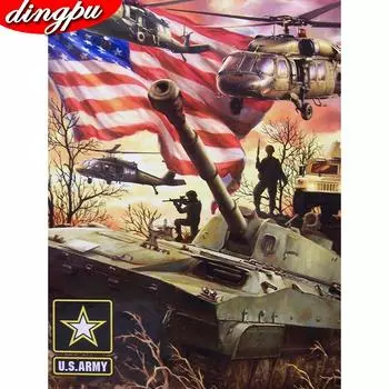 Алмазная мозаика Портрет Картина Вышивка крестом Набор Алмазная вышивка Полный комплект 20X30CM