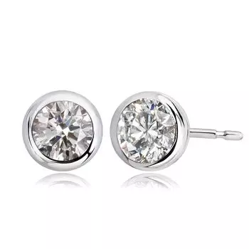 Бриллиантовые серьги Sears Fukurin Platinum PT900 [Sears] 0,2 карата se56-0005-pt