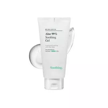BRING GREEN Aloe 99% Успокаивающий гель 300мл