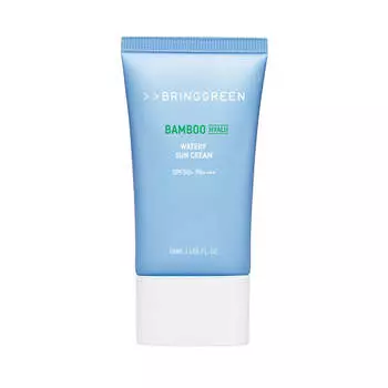 BRING GREEN Bamboo Hyalu Watery Sun Cream SPF 50+ PA++++ 50 мл