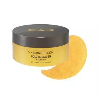 BRING GREEN Gold коллагеновые патчи для глаз 97 г/60 шт [ИЗДАНИЕ С ИГРОЙ КАЛЬМАРА] P000DZGM - Eye Patch
