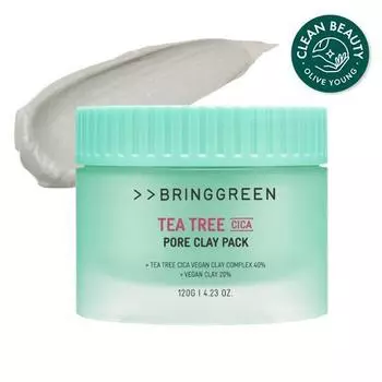 Bring Green Tea Tree Cica Pore Clay Pack 120 г Clay pack 120g