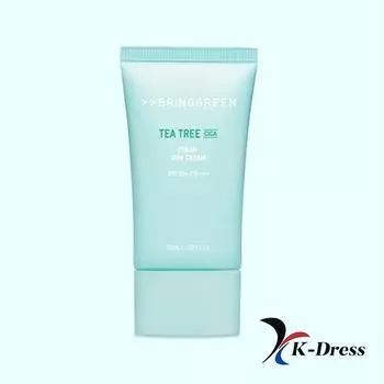 Bring Green Tea Tree Cica Свежий солнцезащитный крем 50 мл 1 PCS