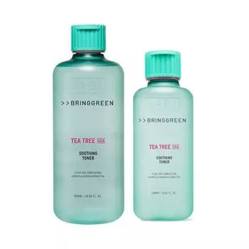 BRING GREEN Успокаивающий тоник Tea Tree Cica 250ml