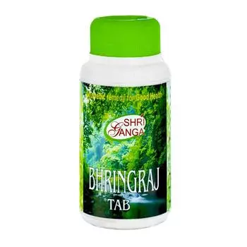 Брингарадж (200 таб), Bhringraj Tab, Shri Ganga Pharmacy