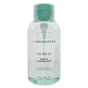 Bringgreen Tea Tree Cica Sensitive Cleansing Water 500ml (new type), 500ml, 1 unit