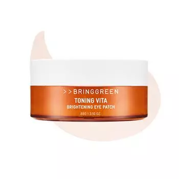 BRINGGREEN Toning Vita Осветляющие патчи для глаз 60P