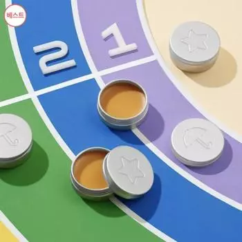 [BRINGGREENxSquid game] Бальзам для губ Dalgona, 10 г, случайный