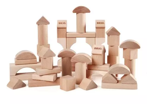BRIO BRIO Tsumiki 50 предметов из дерева 30113