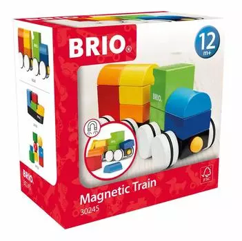 BRIO magnetic stacking train 30245 (white tires)