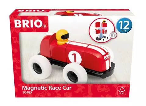 BRIO магнитная гоночная машинка гонка 30485 месяцев (транспортное средство, автомобиль) (12 ~)