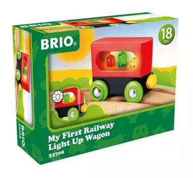 BRIO Мой первый светящийся вагончик 33708