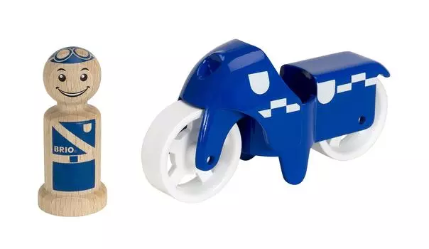 BRIO Мой родной полицейский мотоцикл 30336