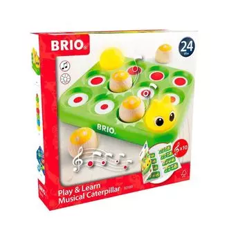 BRIO Play Learn Music Caterpillar 30189 &