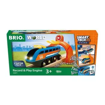 BRIO Smart Tech Sound Engine Ages Vehicle Train Toy Деревянный 33971 3+ (Электрическая железная дорога)