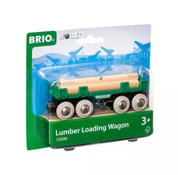BRIO wood transport wagon 33696