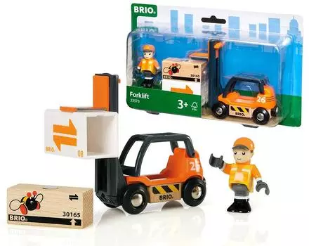 BRIO WORLD Forklift 33573